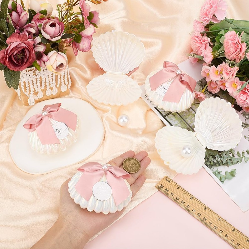 6pcs Set Ocean Shell Candy Box and Jewelry Storage Box